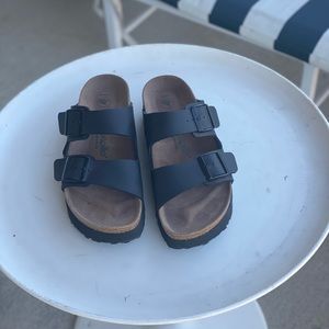 Birkenstock platform vegan sandals